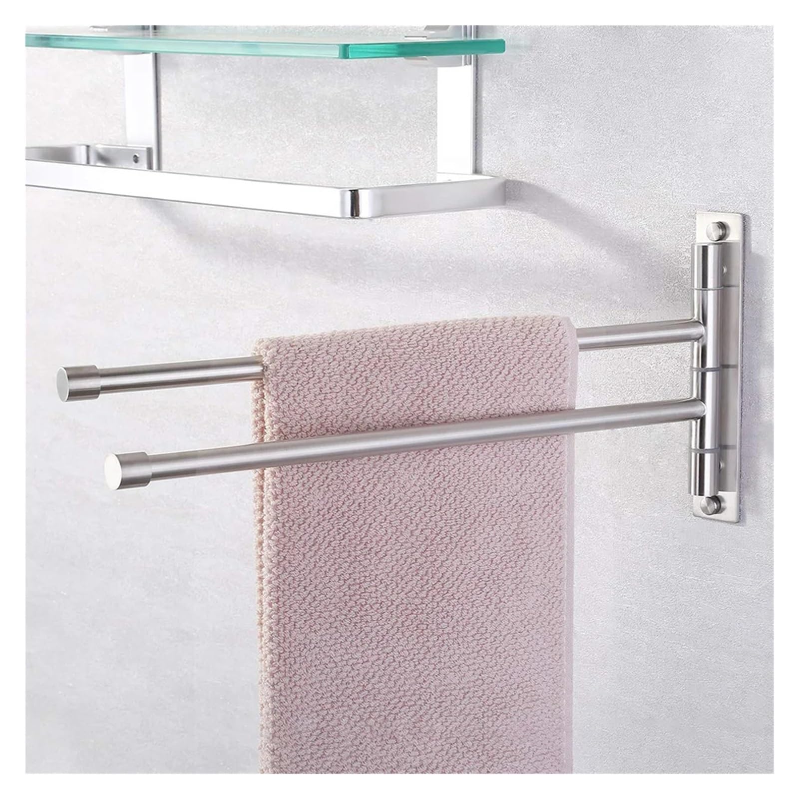 Toallero de 2 Varillas for baño y Cocina