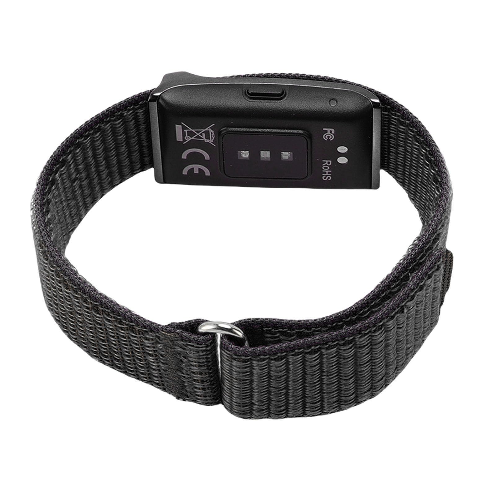 Ejoyous Pulsera Inteligente, Seguimiento del Sueño 127 Modos Deportivos Rastreador de Ejercicios con Control de Cámara con Recordatorio de Llamadas, Pulsera Inteligente sin Pantalla para (Black)
