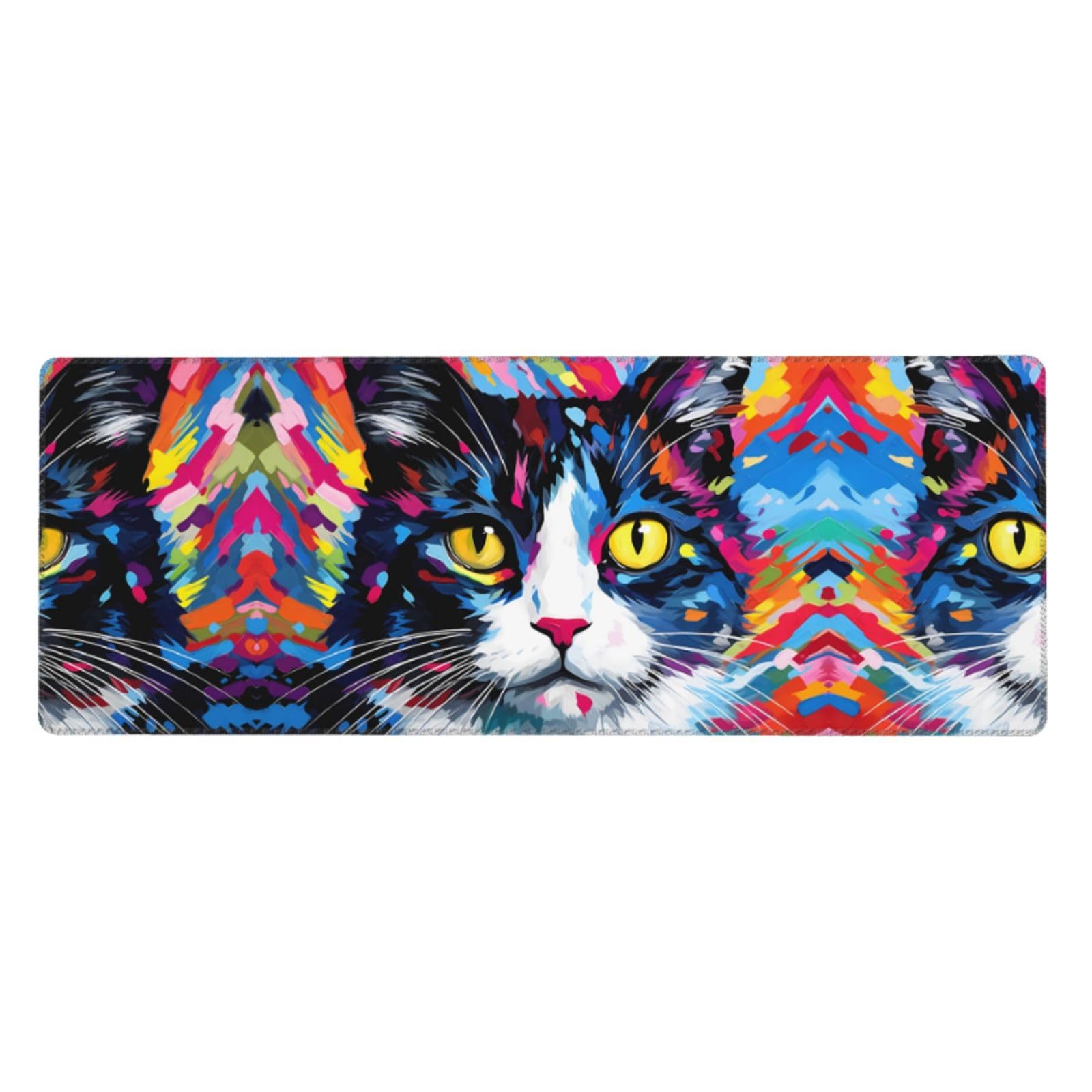 Tapis de souris grand format chat pour éviter les rayures - 8