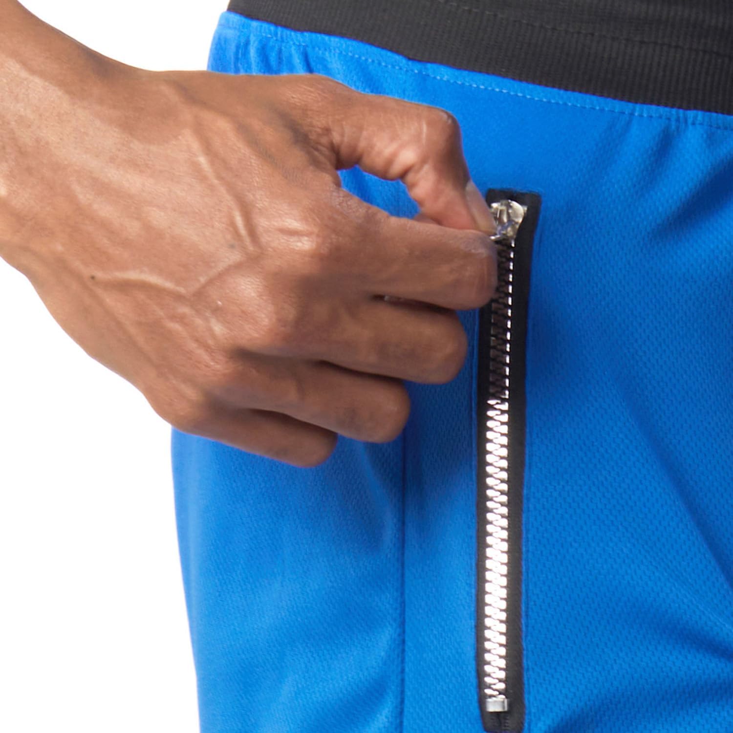 Men's Basketball Shorts.Breathable, Stretchy, Quick-Dry with Zipper Pocket - Image 5