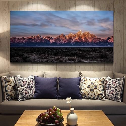 Miniatura 2 de Looife Impresiones en lienzo personalizadas con tus fotos (46 x 24 pulgadas), arte de pared personalizado de foto a lienzo para decoración del