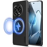 for OnePlus 13 Magnetic Case&comma; &lbrack;Compatible with MagSafe&rsqb;&lbrack;NO Bulky&rsqb; Frosted Texture Slim Protective Phone Case for OnePlus 13 Case 6&period;8&apos;&apos; Black