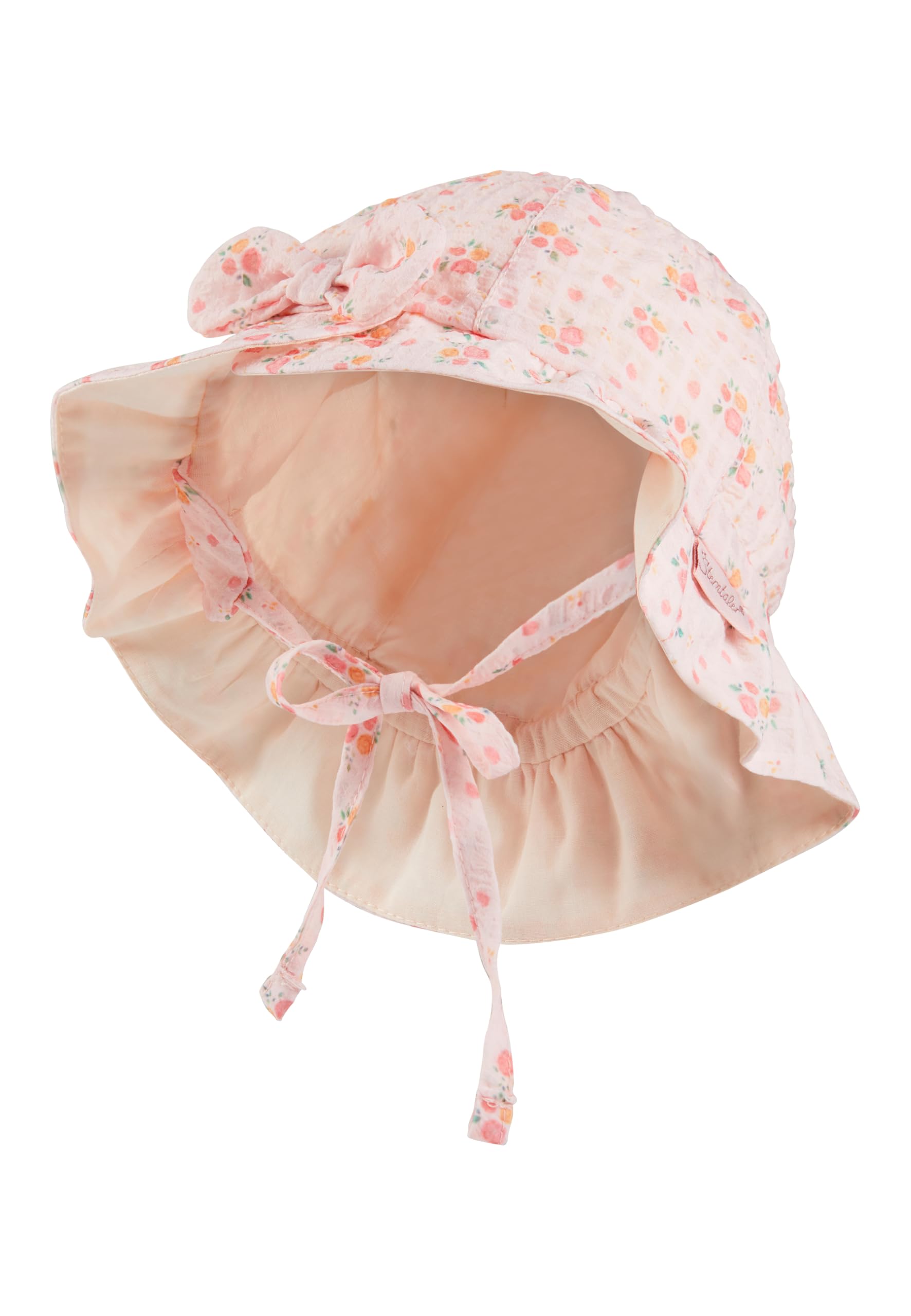 Sterntaler Mädchen Kinderhut Bedruckt mit Blümchen Hut