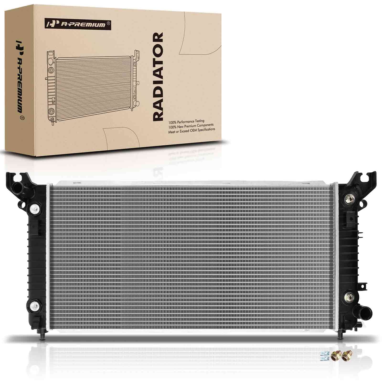 Photo 1 of A-Premium Engine Coolant Radiator Assembly with Oil Cooler Compatible with Chevrolet Silverado 1500 2014-2016 2019-2021, Silverado 1500 LD & GMC Sierra 1500 2014-2021, 4.3L 5.3L 6.2L, Auto Trans.