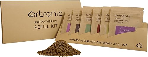 Miniatura 10 de Orbby - Kit de iniciación de difusor de aroma, mini difusor de escritorio portátil para oficina: quemador de incienso eléctrico, ambientador Versión