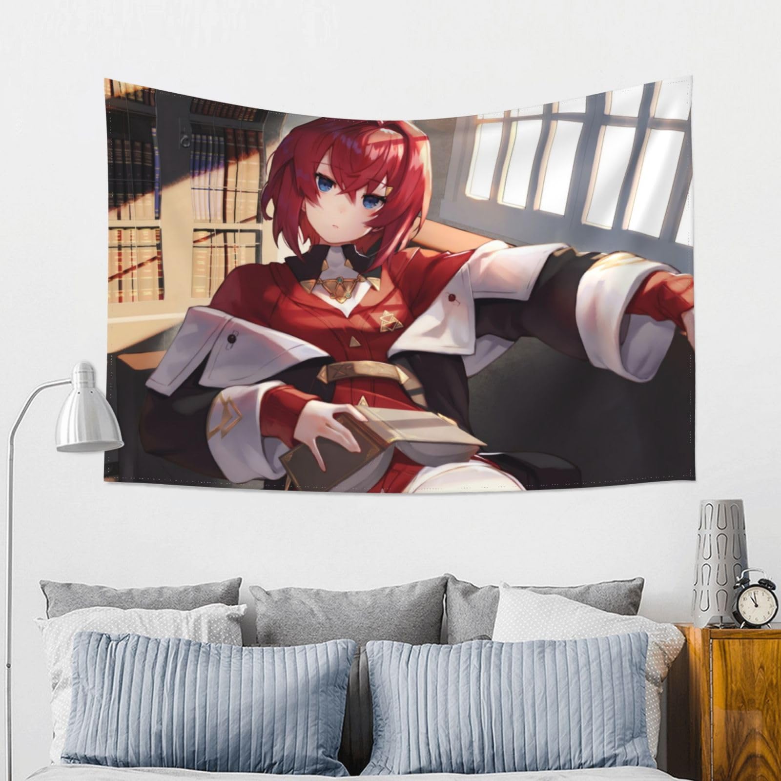 Amazon.co.jp: タペストリー 壁掛け バーチャル Vtuber アンジュ