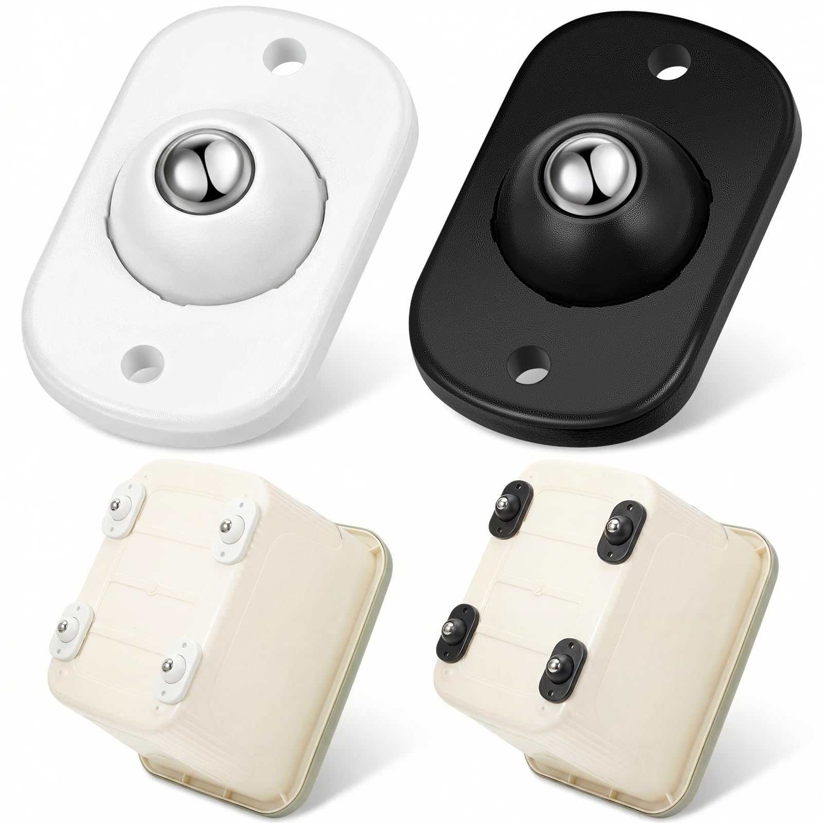 Honoson Self Adhesive Caster Wheels - Easy Furniture Moving -29