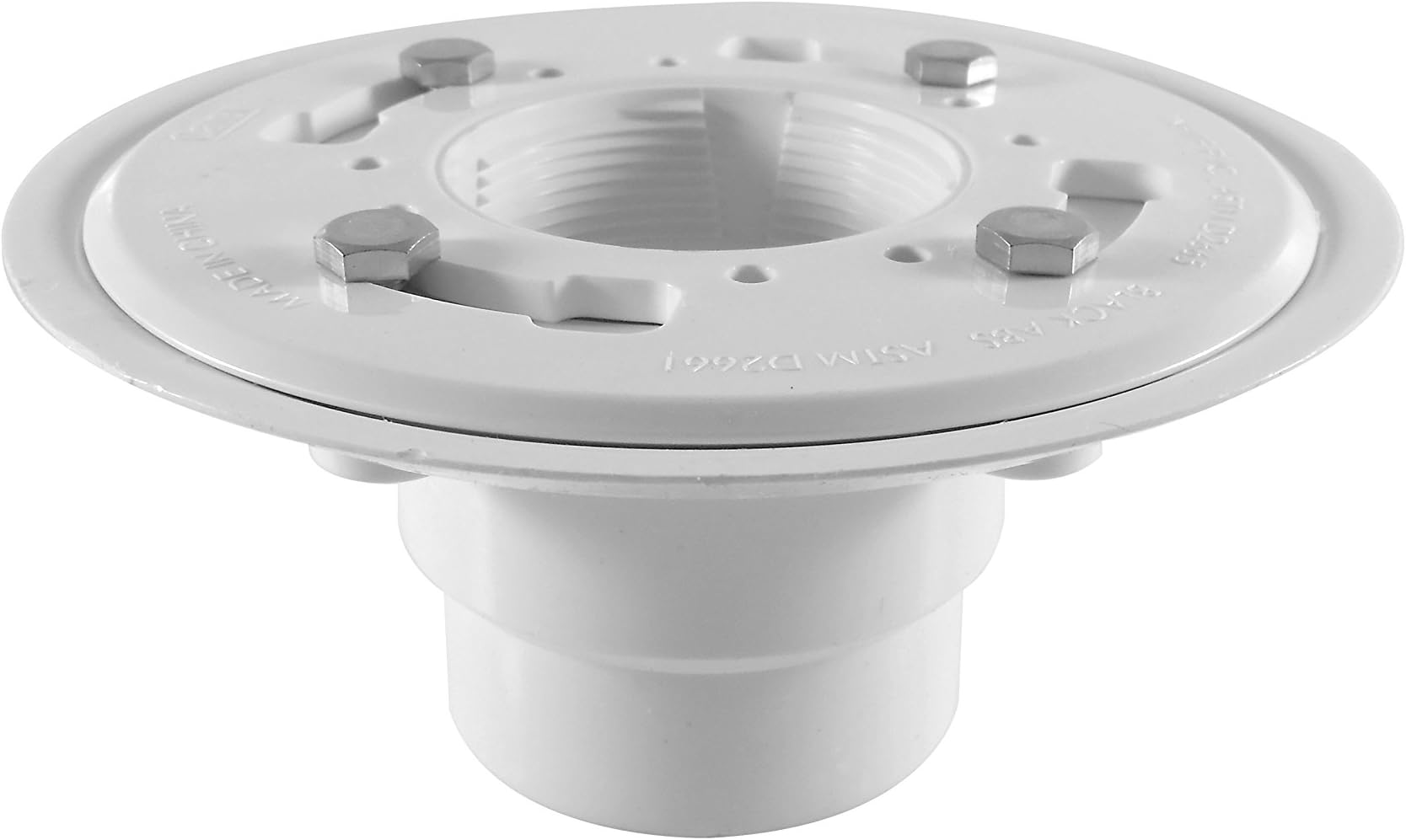 2 Inch ABS Shower Drain Base Flange For Shower Linear or Square Drain