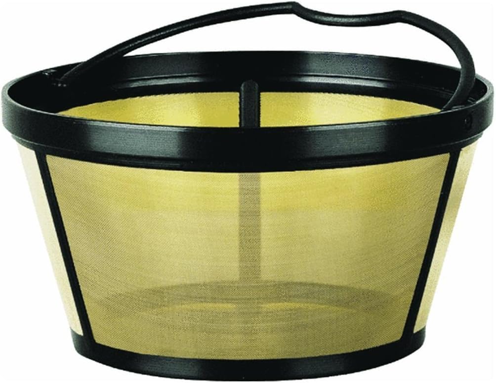 Mr. Coffee Basket-Style Gold Tone Permanent Filter -