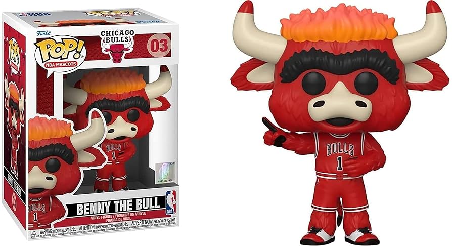 Funko Pop! NBA Mascots: Chicago - Benny The Bull Multicolor