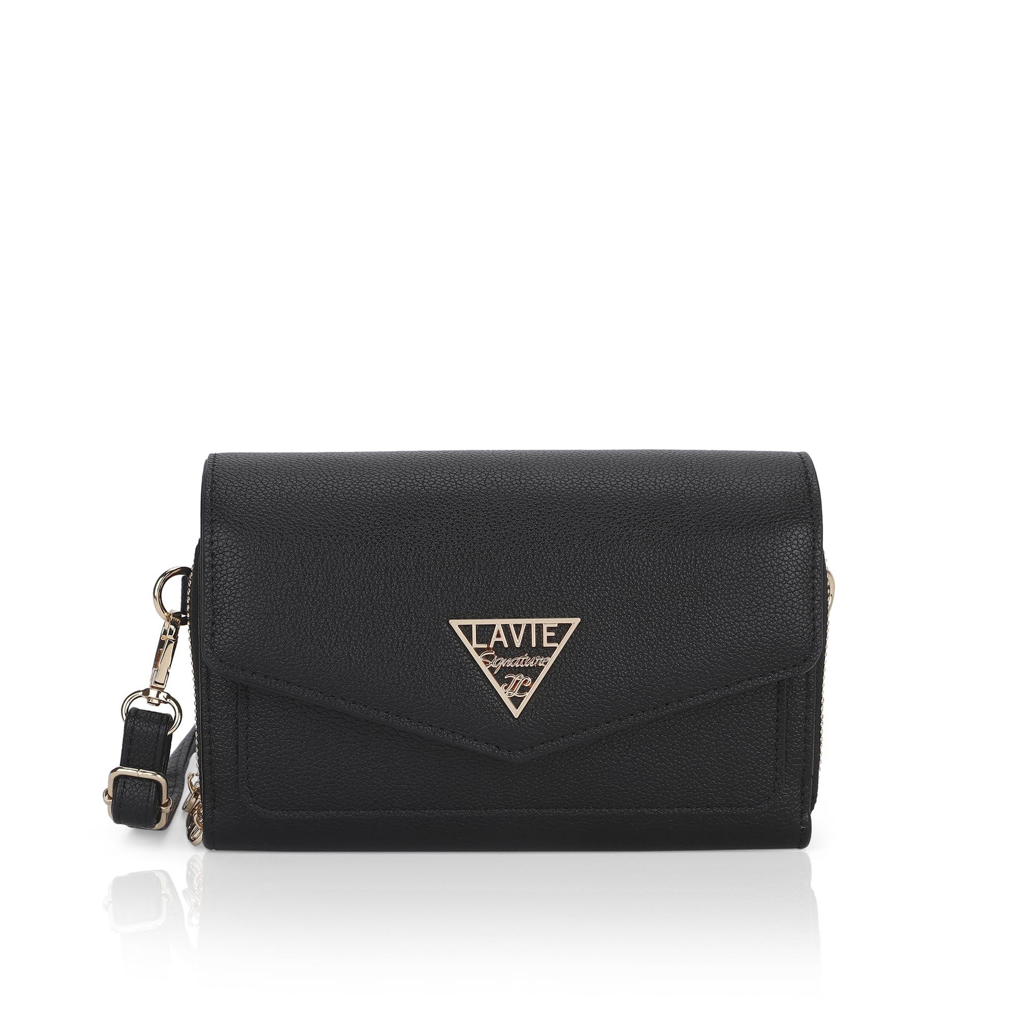 lavie signature Women's Lowa 2C Zip & Flap Wallet |Gift for Women-picture-14