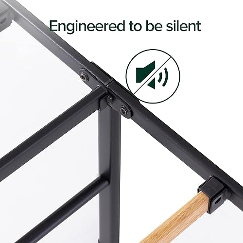 Miniatura 11 de ZINUS SmartBase - Base esencial para colchón con listones de bambú, marco de cama de plataforma de metal, soporte de listones de bambú sostenible,