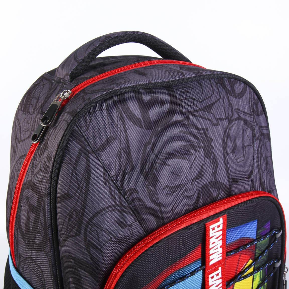 CERDÁ LIFE'S LITTLE MOMENTS Cartable The Avengers Noir (32 x 15 x 42 cm)