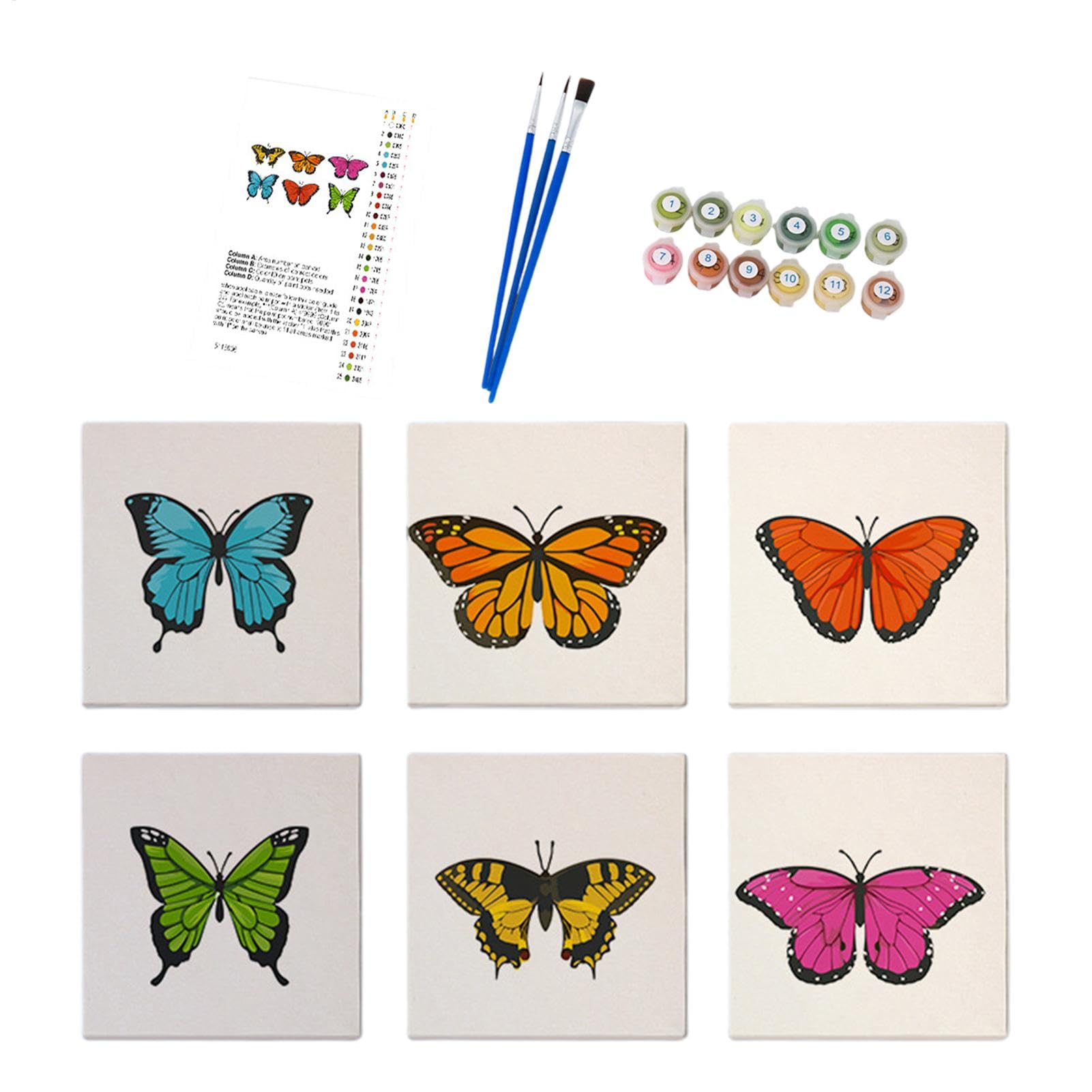 Kits de pintura por número, kits de pintura por número de adultos Set fácil