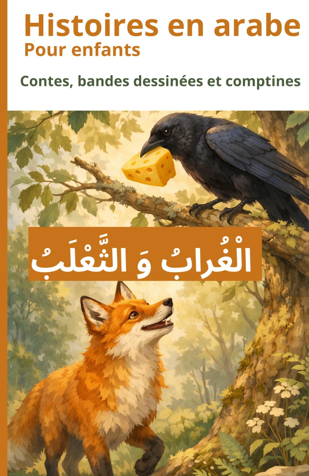 Histoires en arabe pour enfants: Contes, bandes dessinées et comptines pour apprendre l’arabe en s’amusant (Papa m'apprend l'arabe)