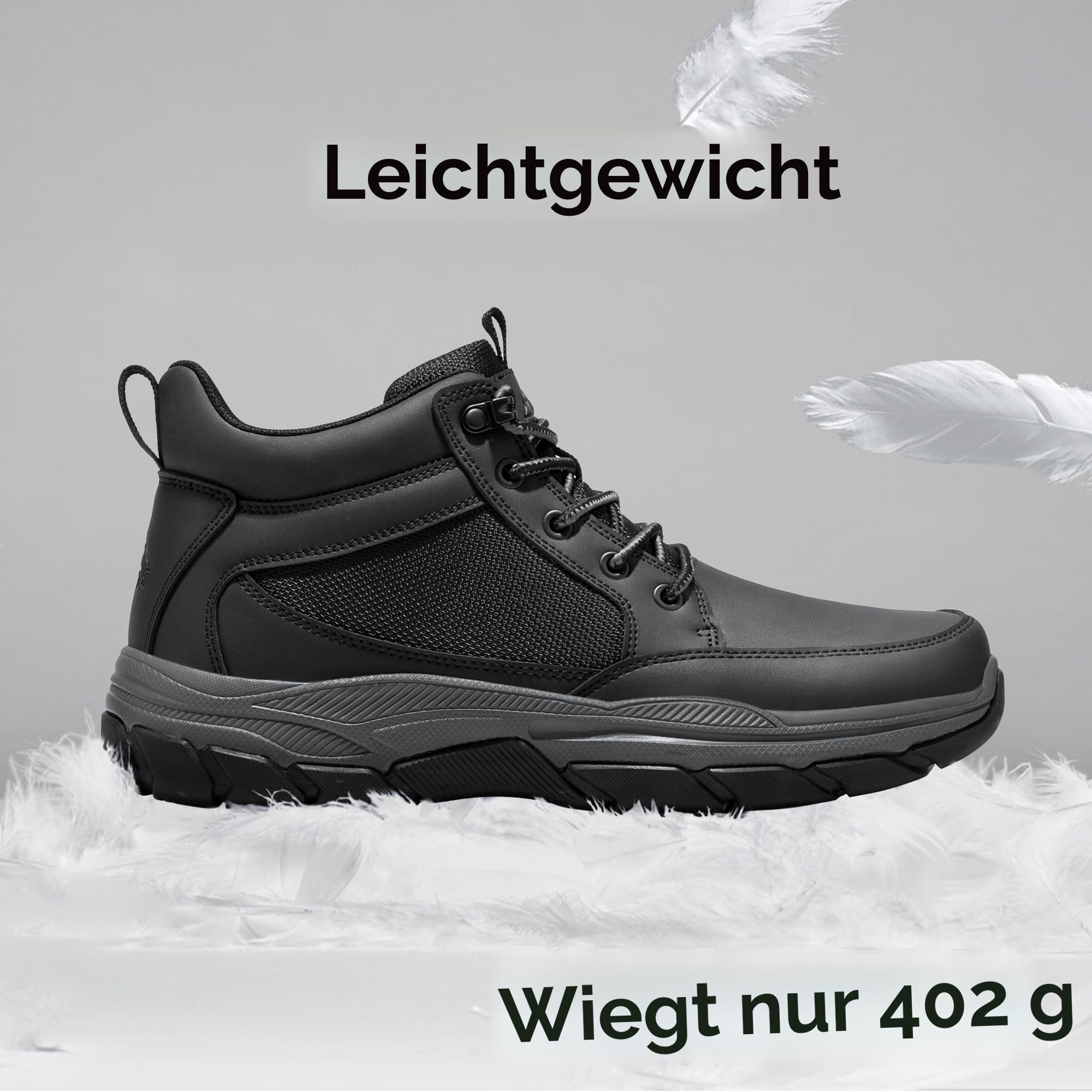 NORTIV 8 Herren Outdoorschuhe Trekkingschuhe Wanderstiefel Bergsteigen Klettern Hiking Boots Wandern Schuhe