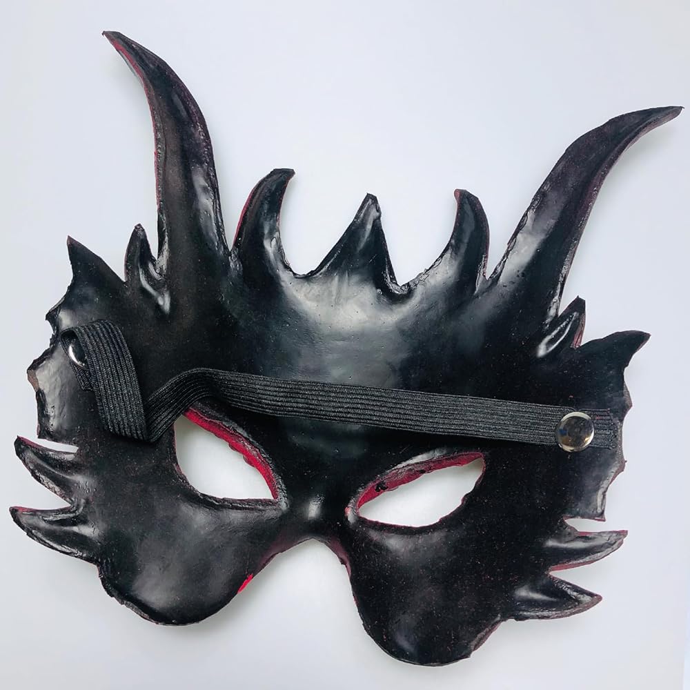 Amazon.com: Alodidae 3D Dragon Mask Red Masquerade Half Face Masks