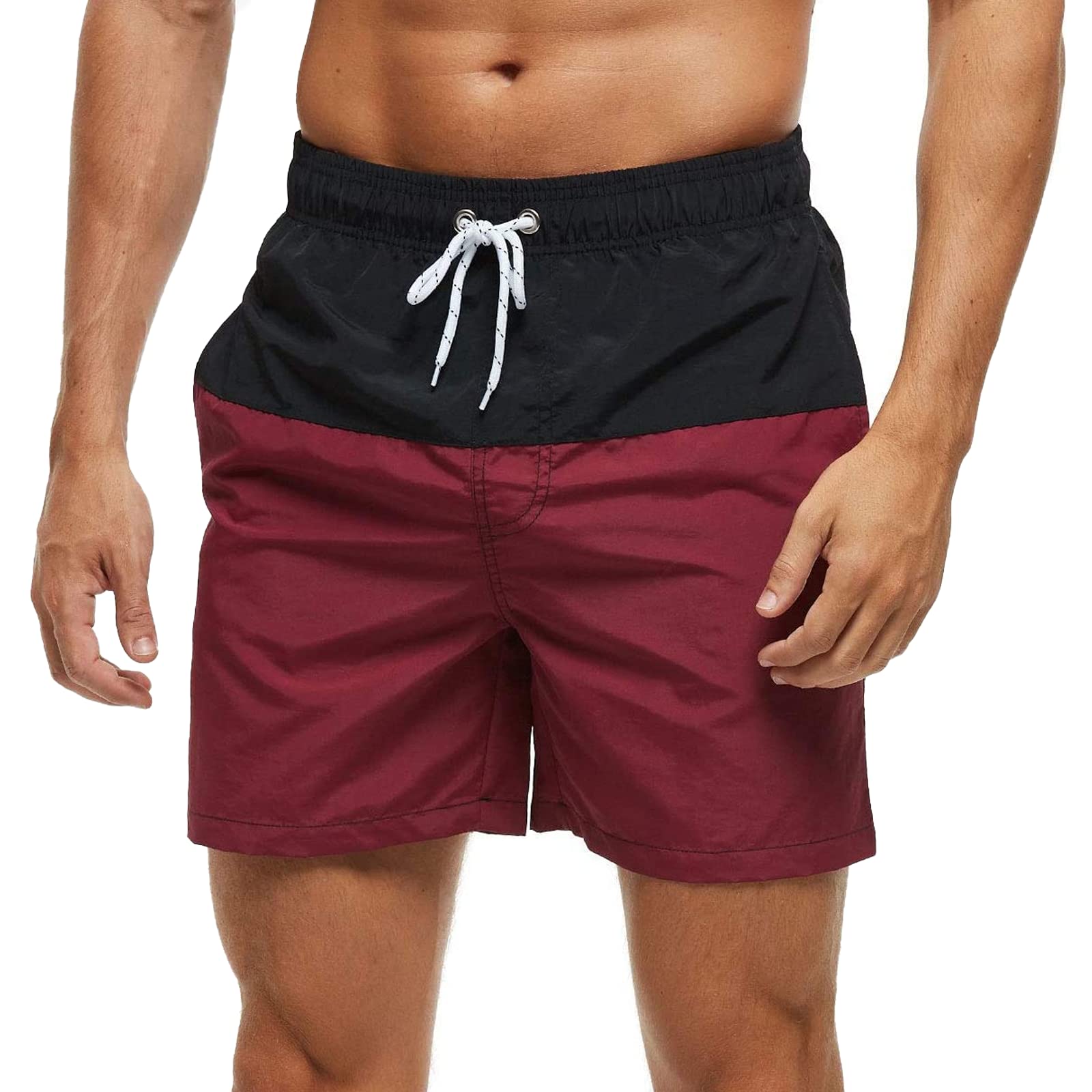 Arcweg Bañador Hombre Chico Playa Poliéster Pantalon Corto Hombre Deporte Secado Rápido Bañadores Natacion Ligero Moda Shorts Tallas Grandes