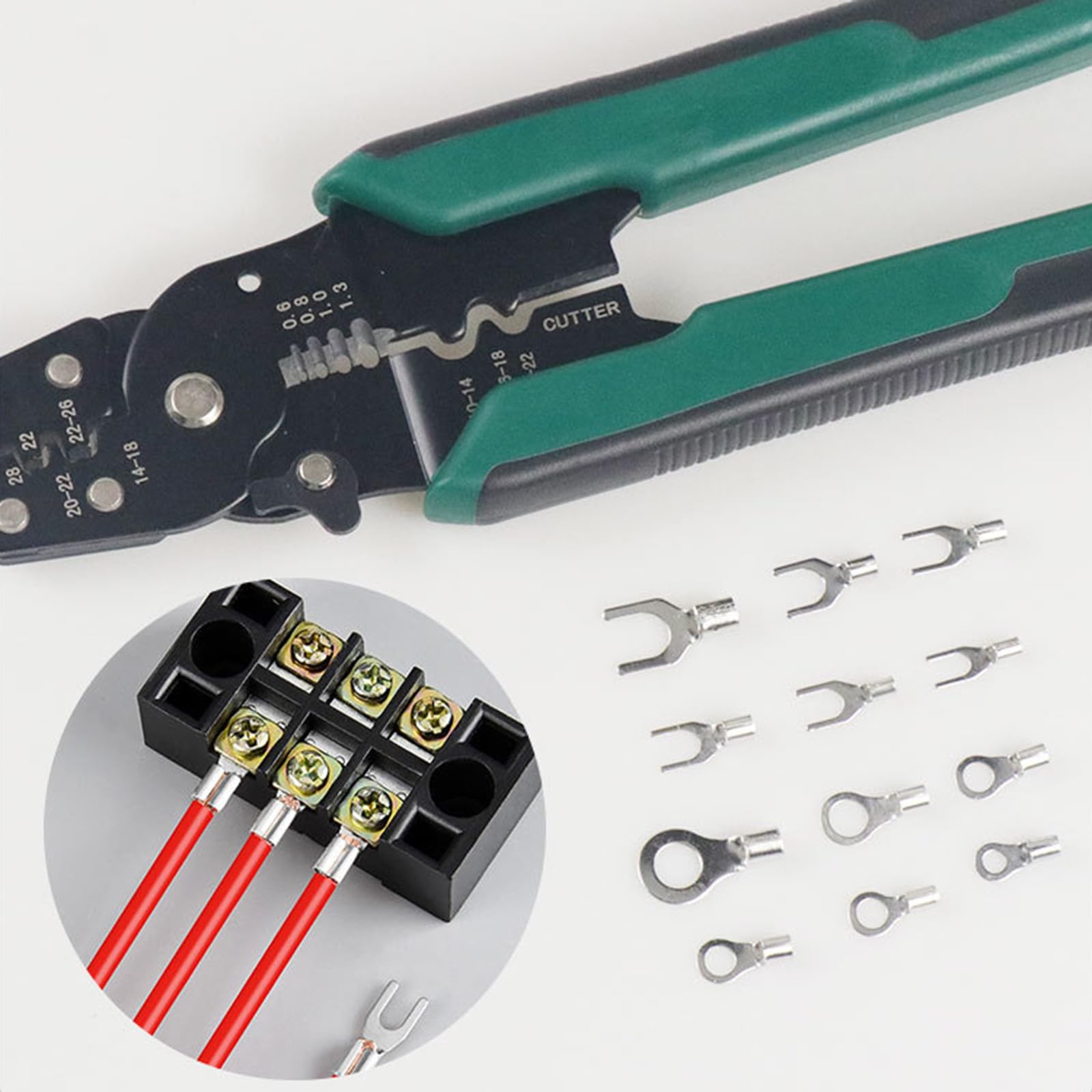 Confezione Da 1000 Terminali A Compressione A Freddo Per Cavi - Foto 11