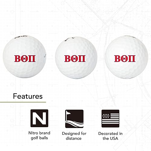 Miniatura 3 de Desert Cactus Beta Theta Pi - Pelotas de golf a todo color (letra)