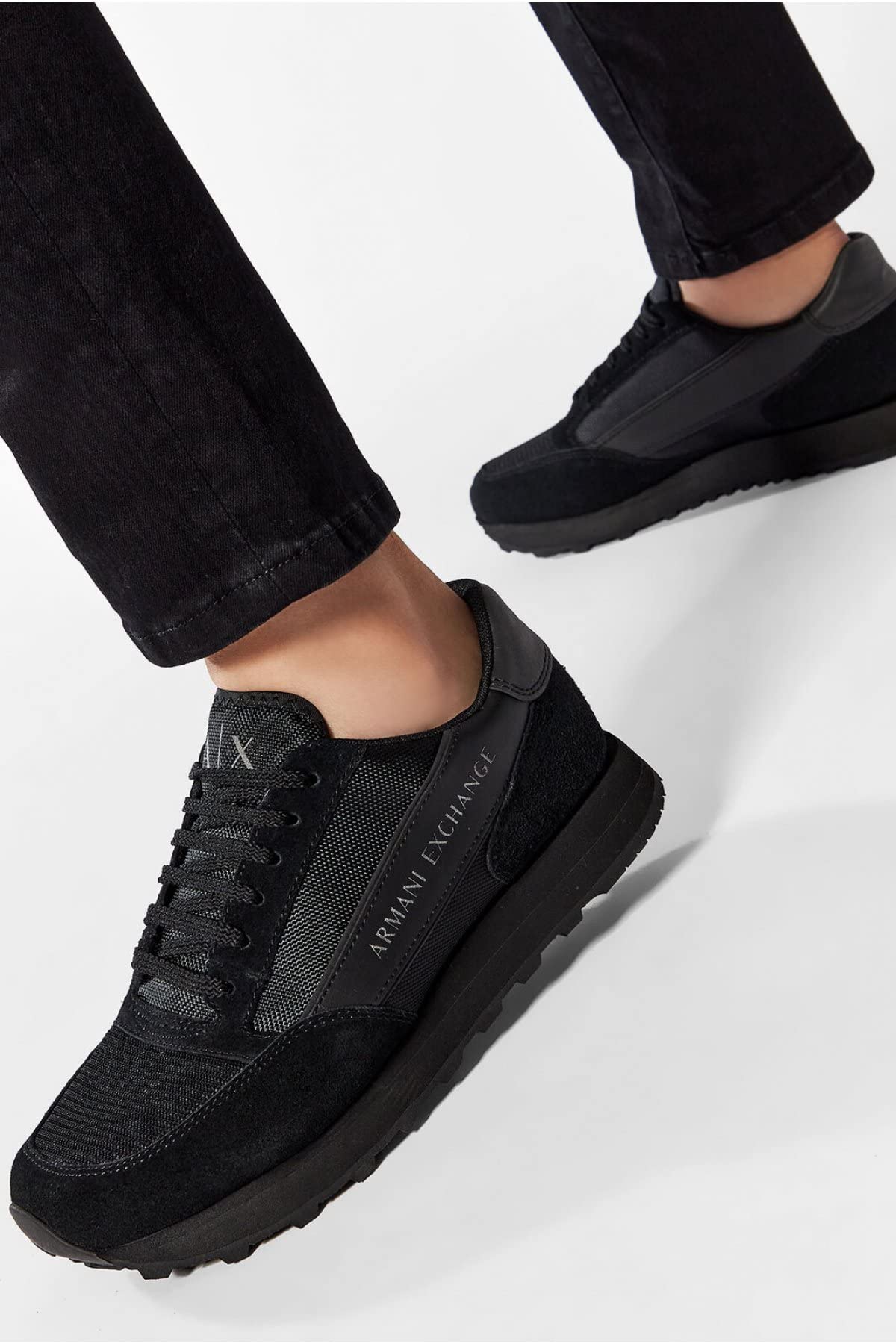 Suede Bicolor Sneakers Uomini - Dettaglio