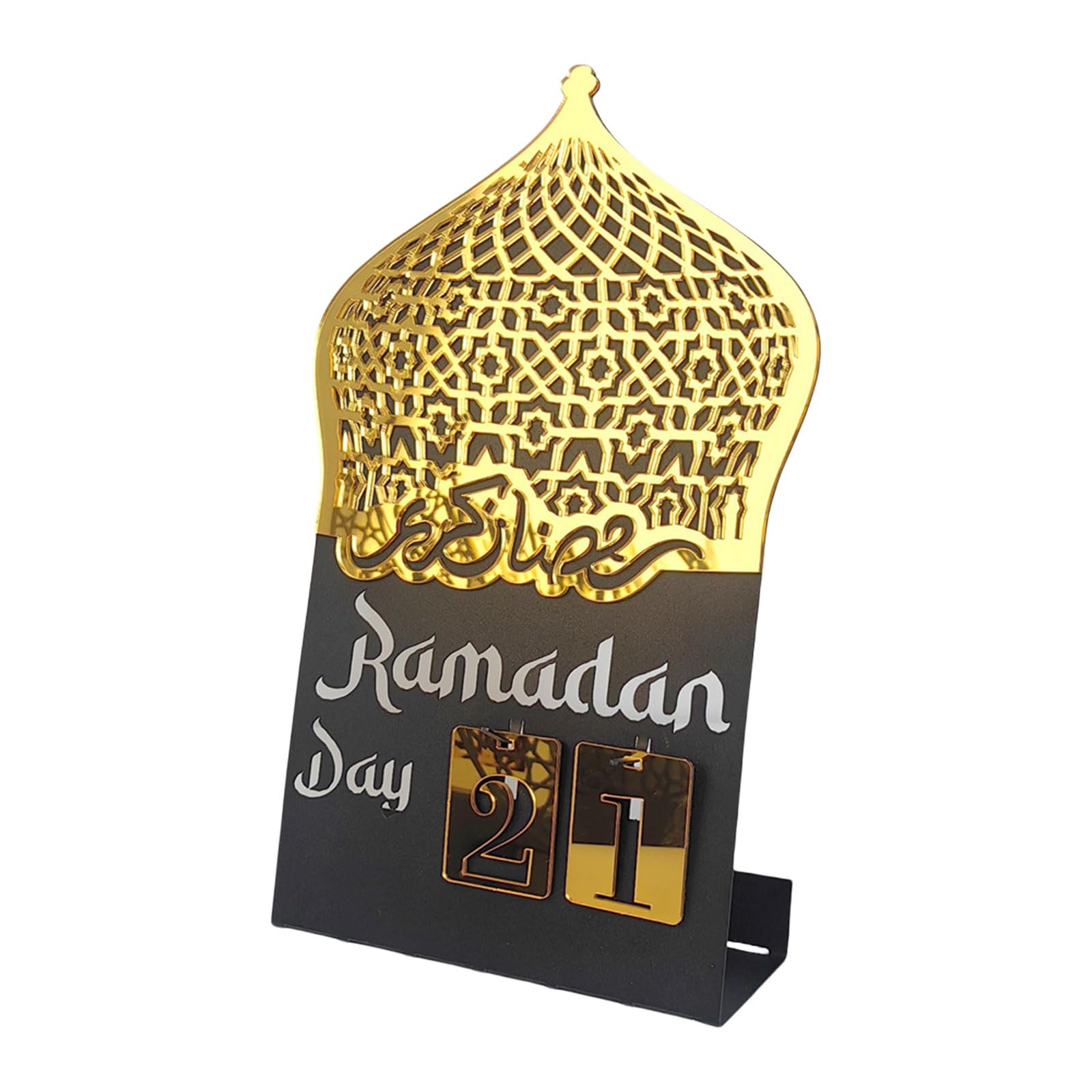 Tsophreniq Countdown Calendar Timer Tabletop Decoration Desktop Ornament for Living Room Festival Display Accessories Countdown Stand
