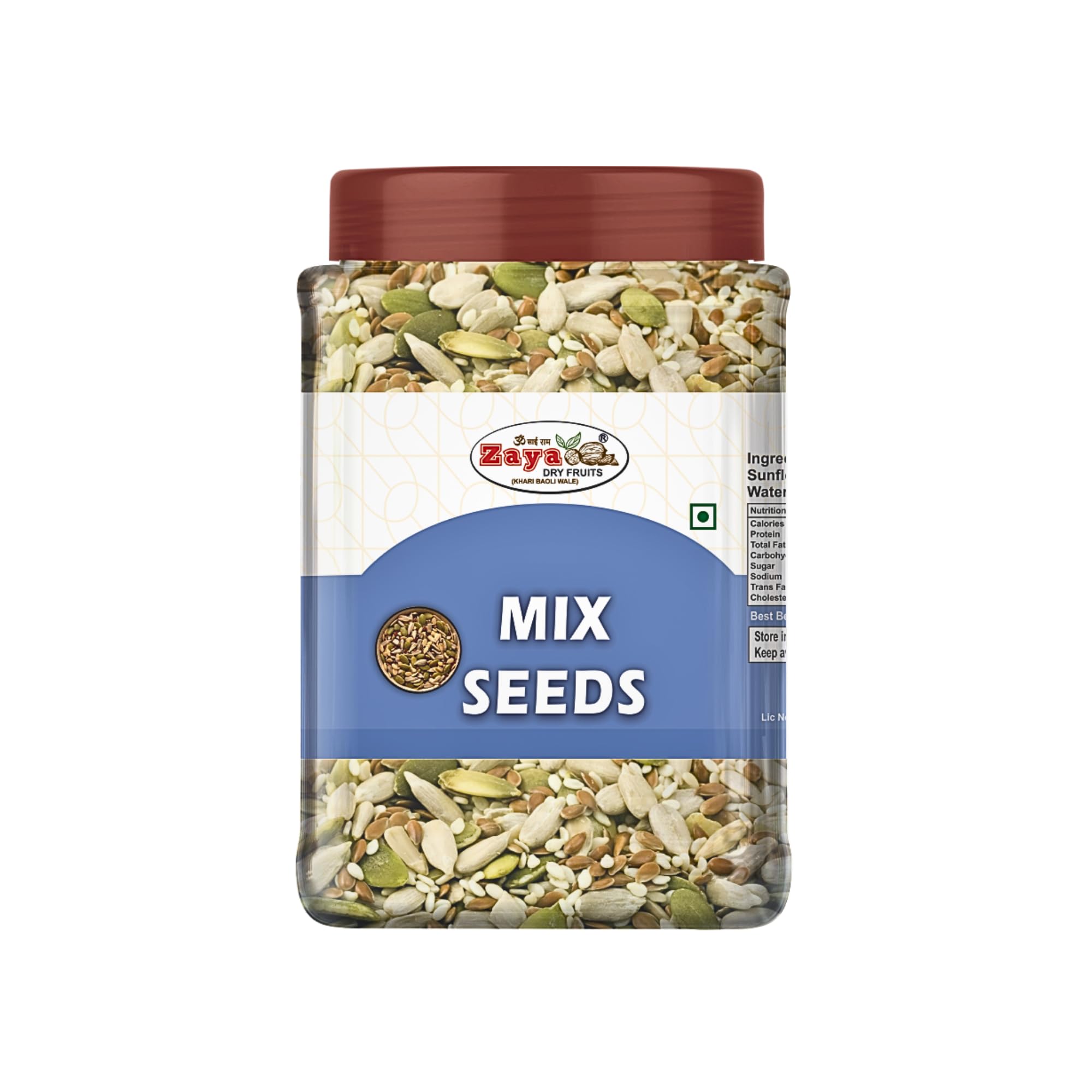 Zaya Dryfruits Mix Seeds,Unsalted Mix seeds,Flax,Sunflower,Pumpkin,Watermelon,Muskmelon,Mixed Seeds For Snacking (250G) (B0CXM98CBP) Amazon Price History, Amazon Price Tracker