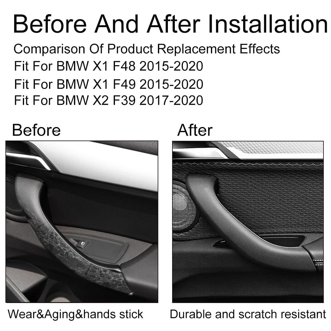 Amazon.co.jp: FASTCHE BMW X1/X2 ドアハンドルカバー ドアハンドル