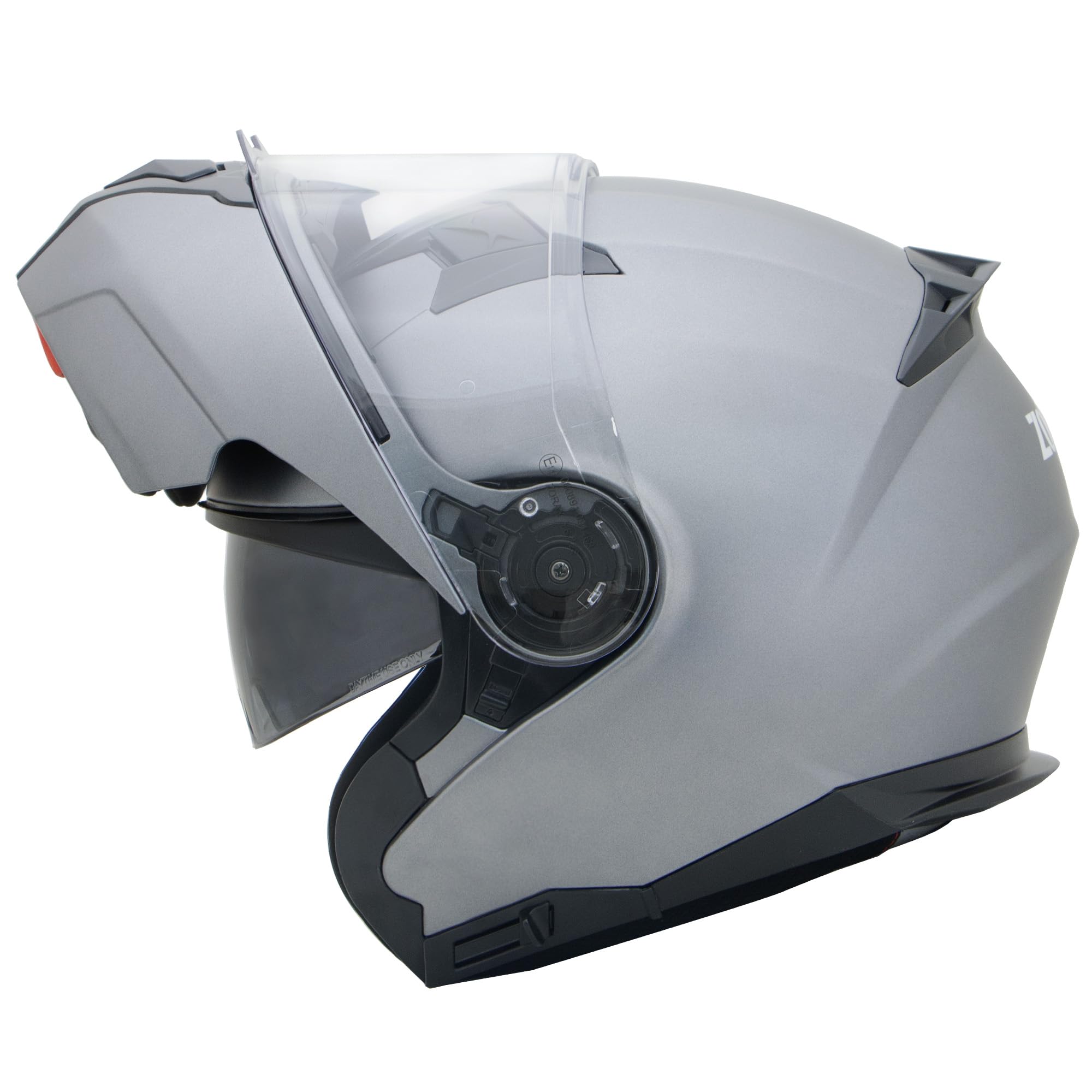 Zorax ZOR-729 Flip Up Helmet With Double Visor Motorbike Ece 2206