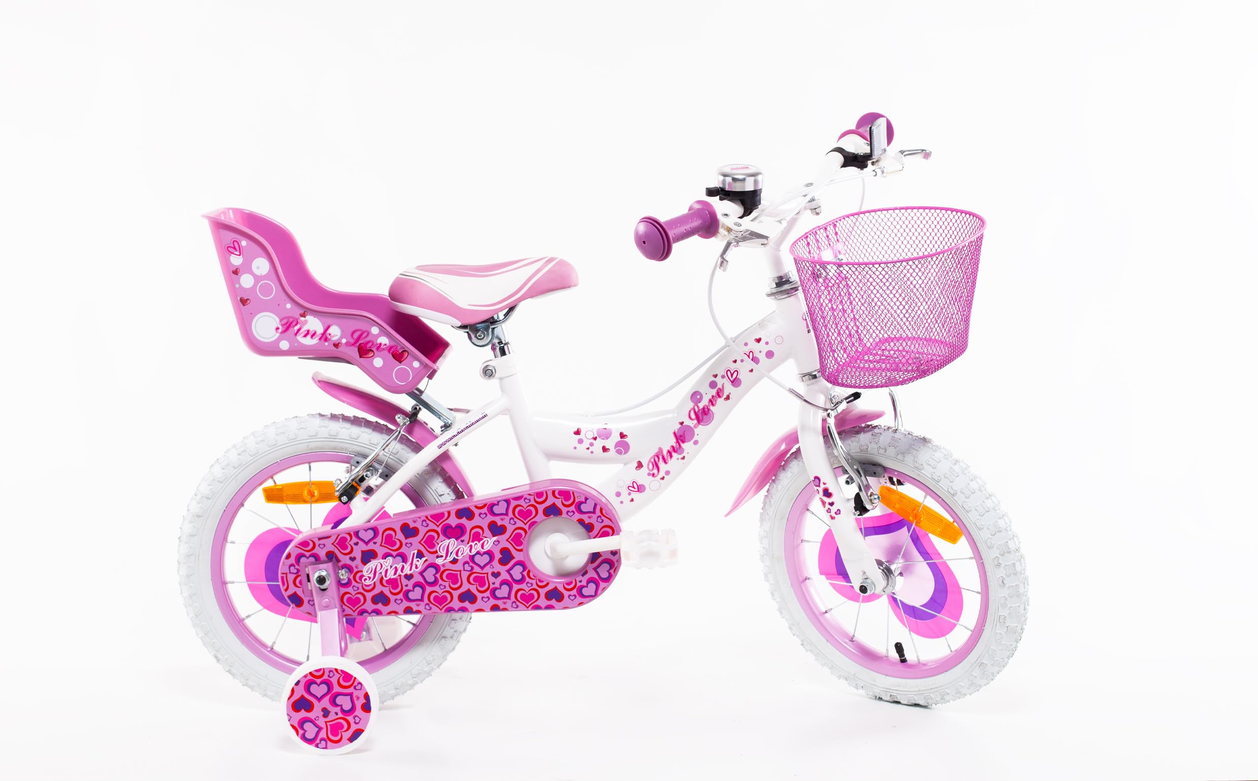 SCH Bici Pink Love, Bicicletta Bambino