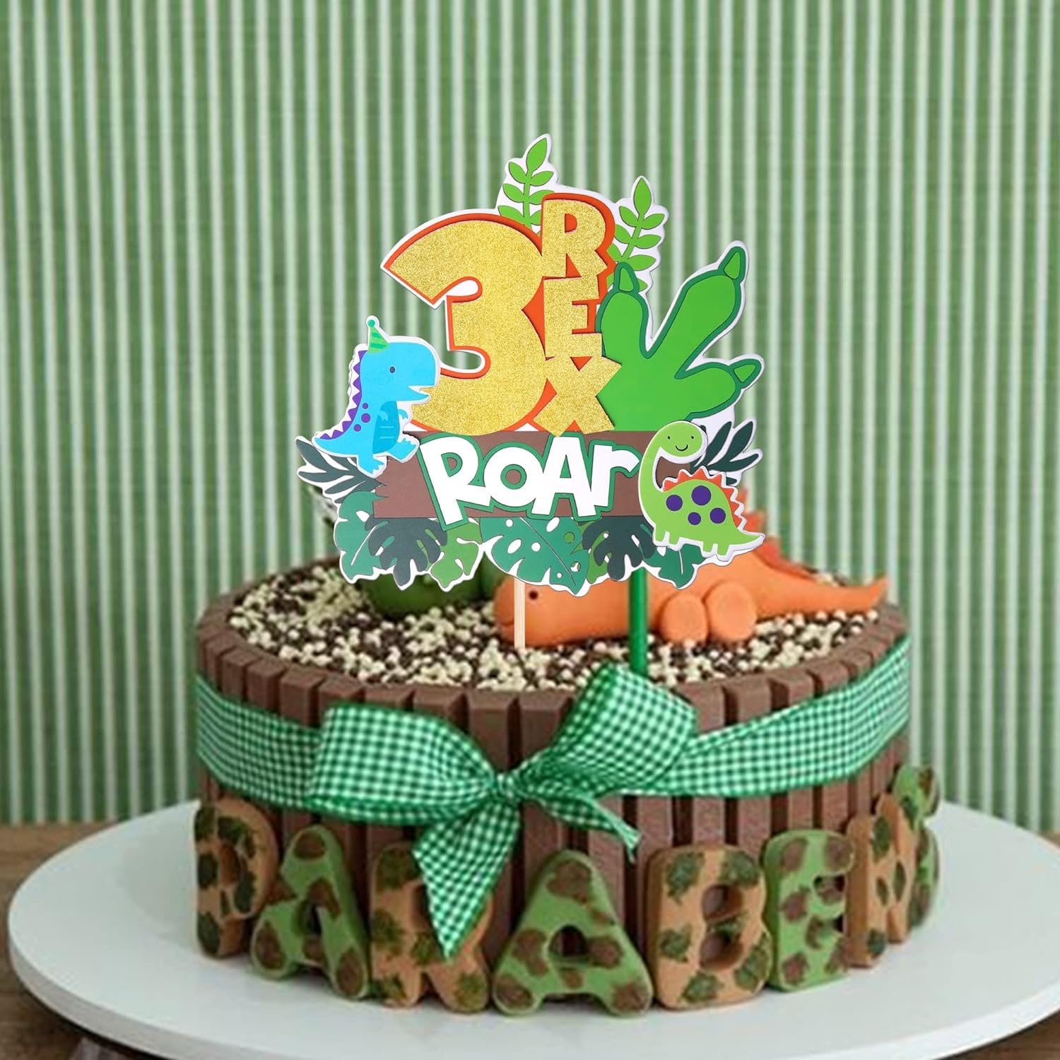 24 Topper Per Cupcake A Forma Di Dinosauro – Decorazioni Per Torte Compleanno A Tema