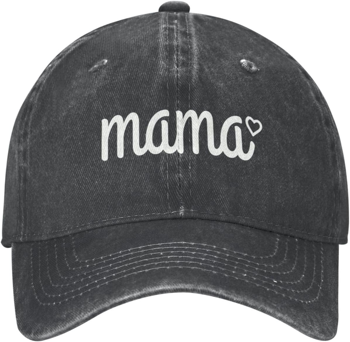 Mama Hat for Women Adjustable Cotton Baseball Cap Gifts for Mom Hats - Image 2
