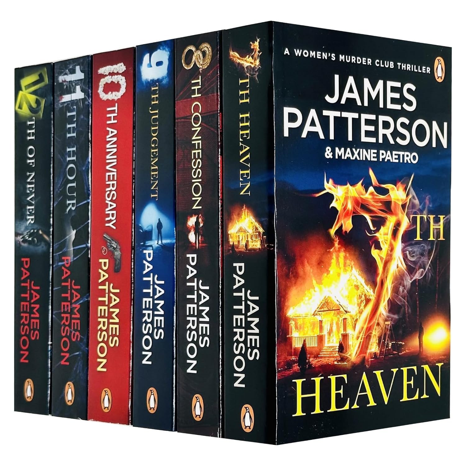 Womens Murder Club 12 Books Collection Set by James Patterson (Books 1 - 12)