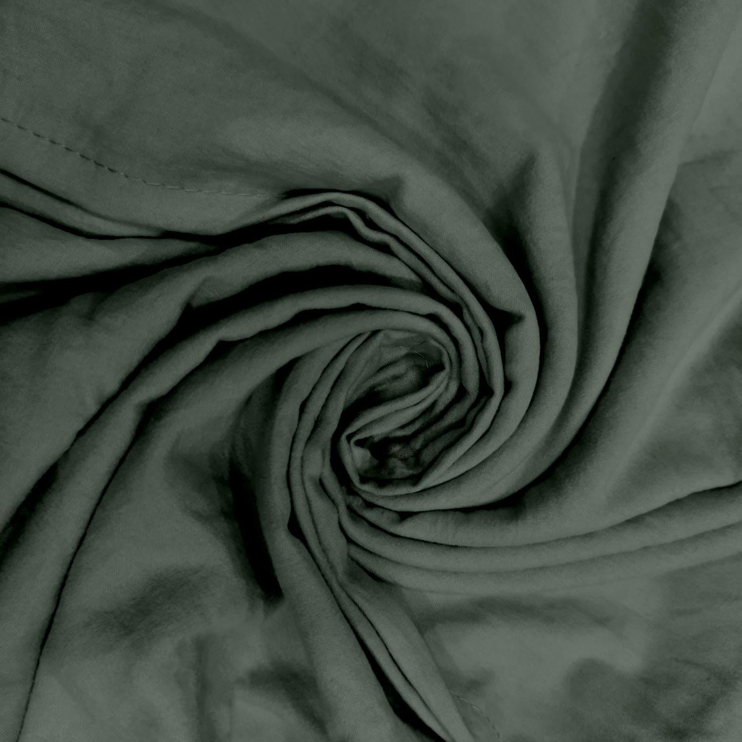 Intemporel Boemia Set Copripiumino Microfibra, Verde (Kaki), 260 x 240 cm
