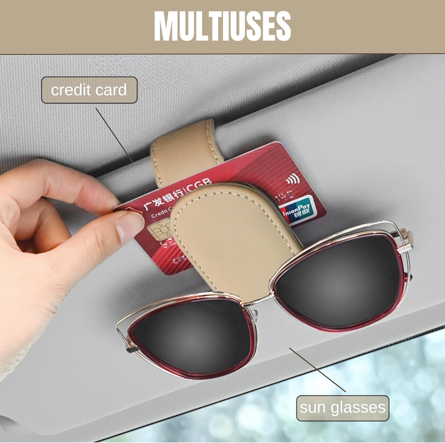 Keep Your Shades Handy: Review of the MAGIC SELECT Car Glasses Holder!