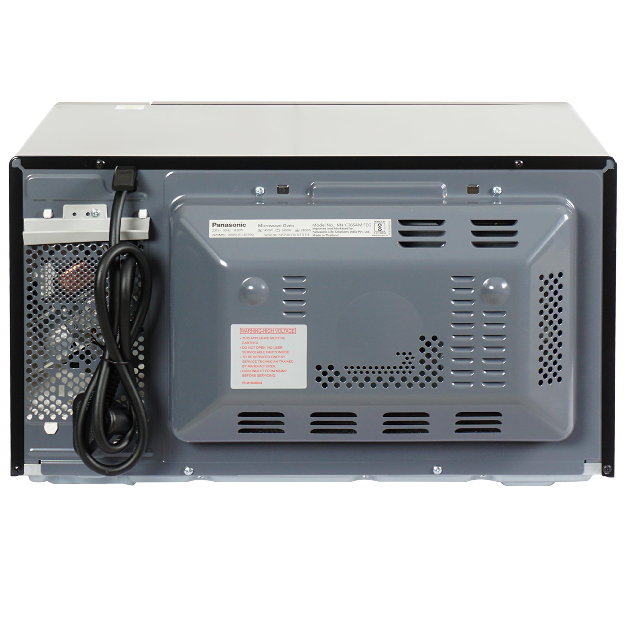 Panasonic Nn-Ct654Mfeg 27L Convection Microwave Oven, Silver