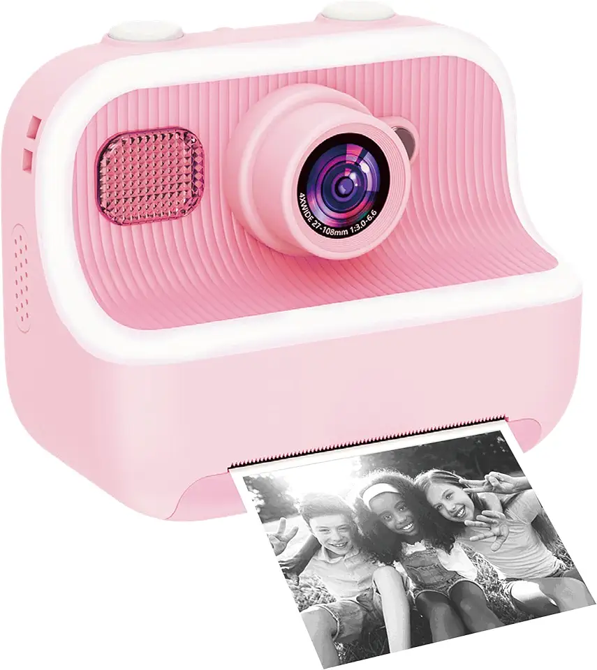 Zoop Toys Camera Fotografica Click Zoop Impressao Instantanea Rosa