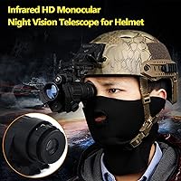 Vista 4 de PVS-14 Gafas de visión nocturna digital IR visión nocturna monocular impermeable, monocular alcance de visión nocturna monocular monocular monocular