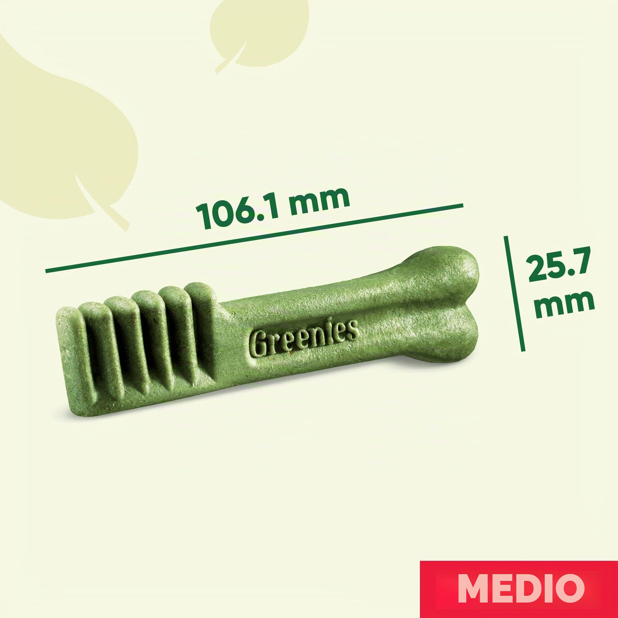 Greenies Snack Dental Regular para Perros da 11kg a 22kg - Pacco in 6 x Bolsa a 340g (2,04 kg)