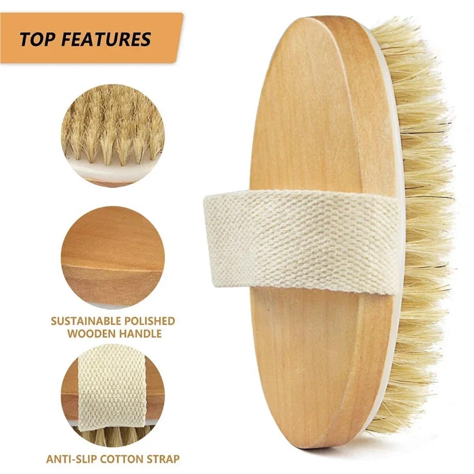 RüCkenbüRste 2Pcs Peeling Holz Körper Massage Dusche Pinsel Borsten Bad Pinsel Weiche Frau Mann Hautpflege Nass Trocken Körper Pinsel Zum Baden