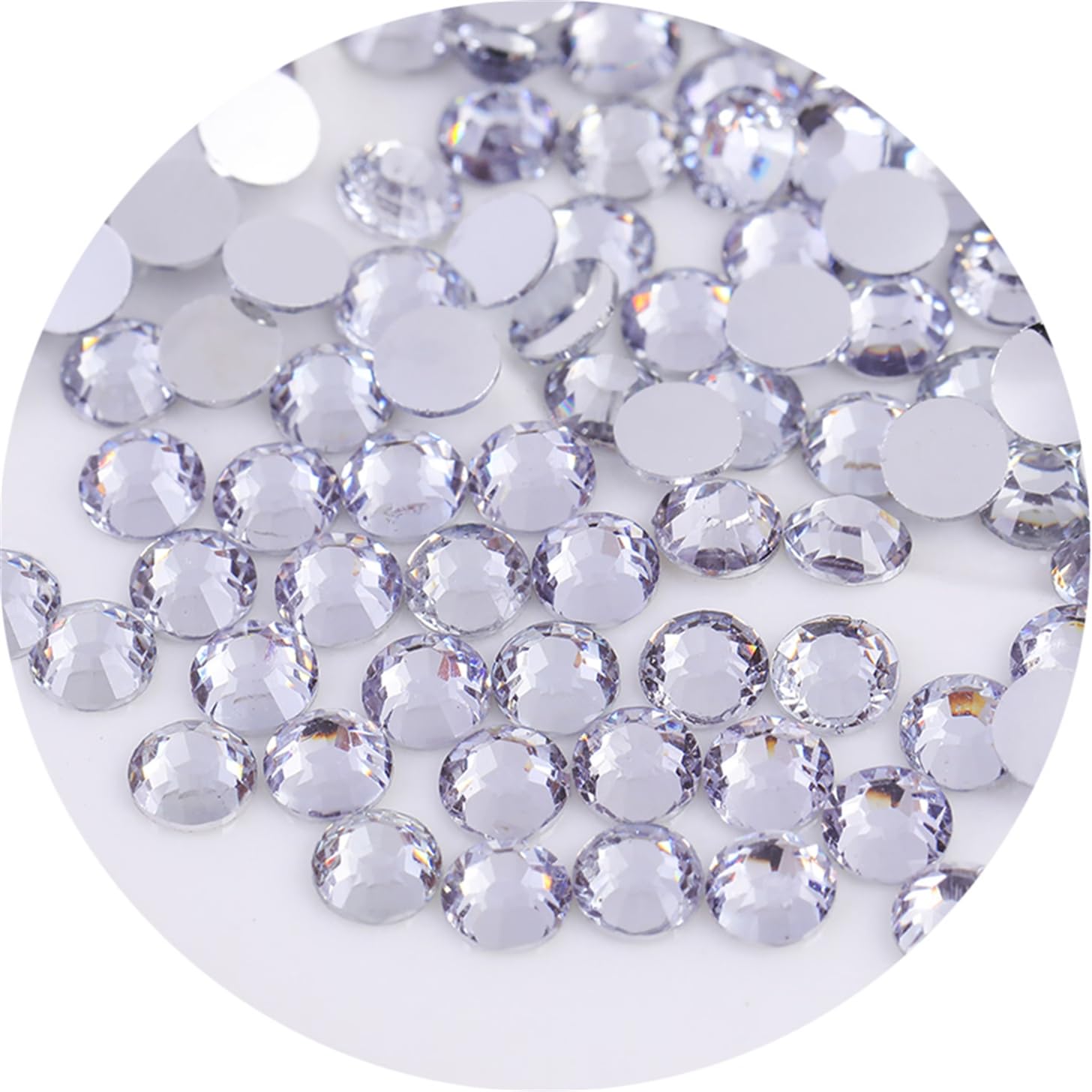 Diamantes de imitación SS20 blancos con 1440 piezas de cristales con parte trasera plana para uñas