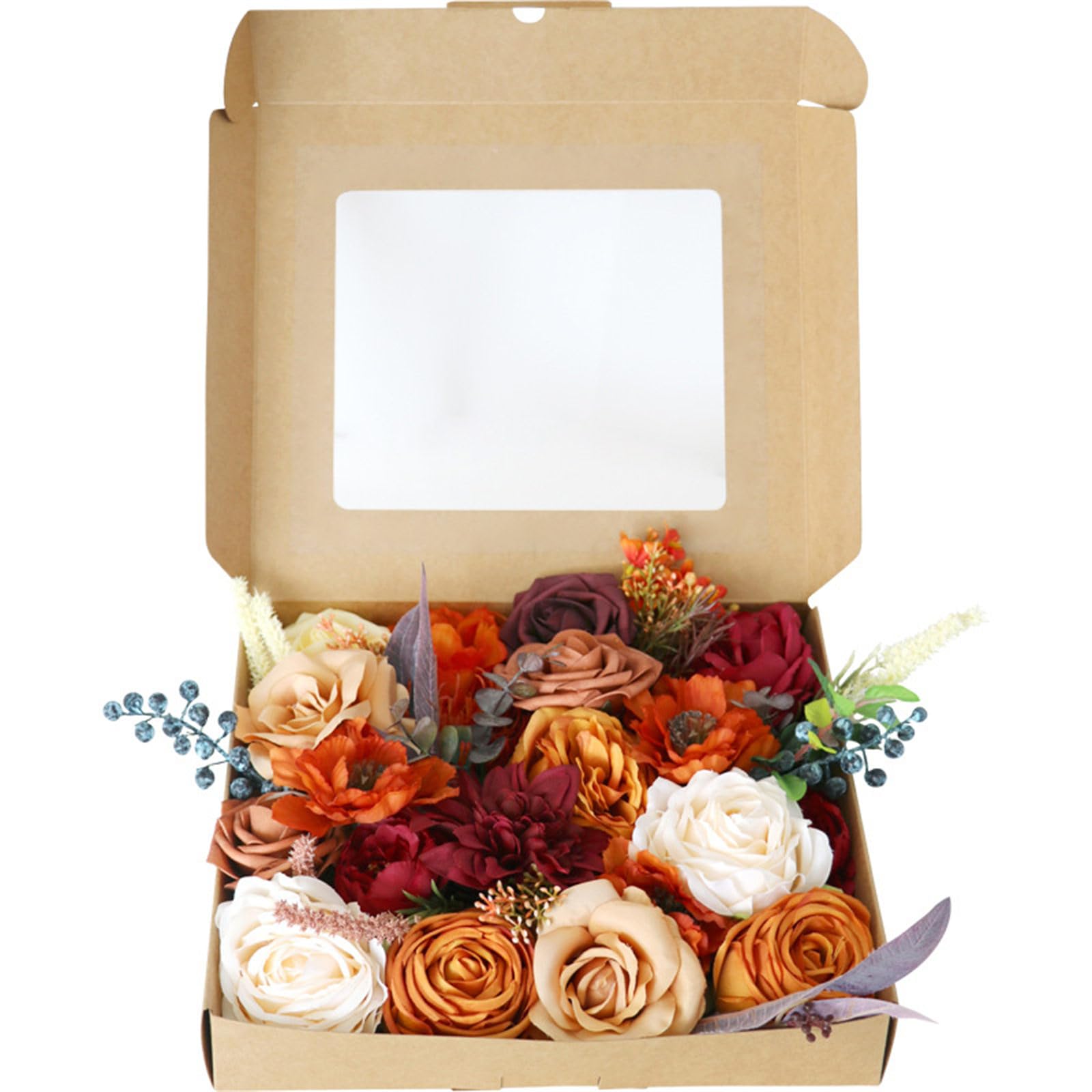 Kalttoy F Decorative Silk Roses Or Christmas And Wedding Decoration Artificial Lorals Accessories Bridal Bouquet Supplies Lorals Ornament