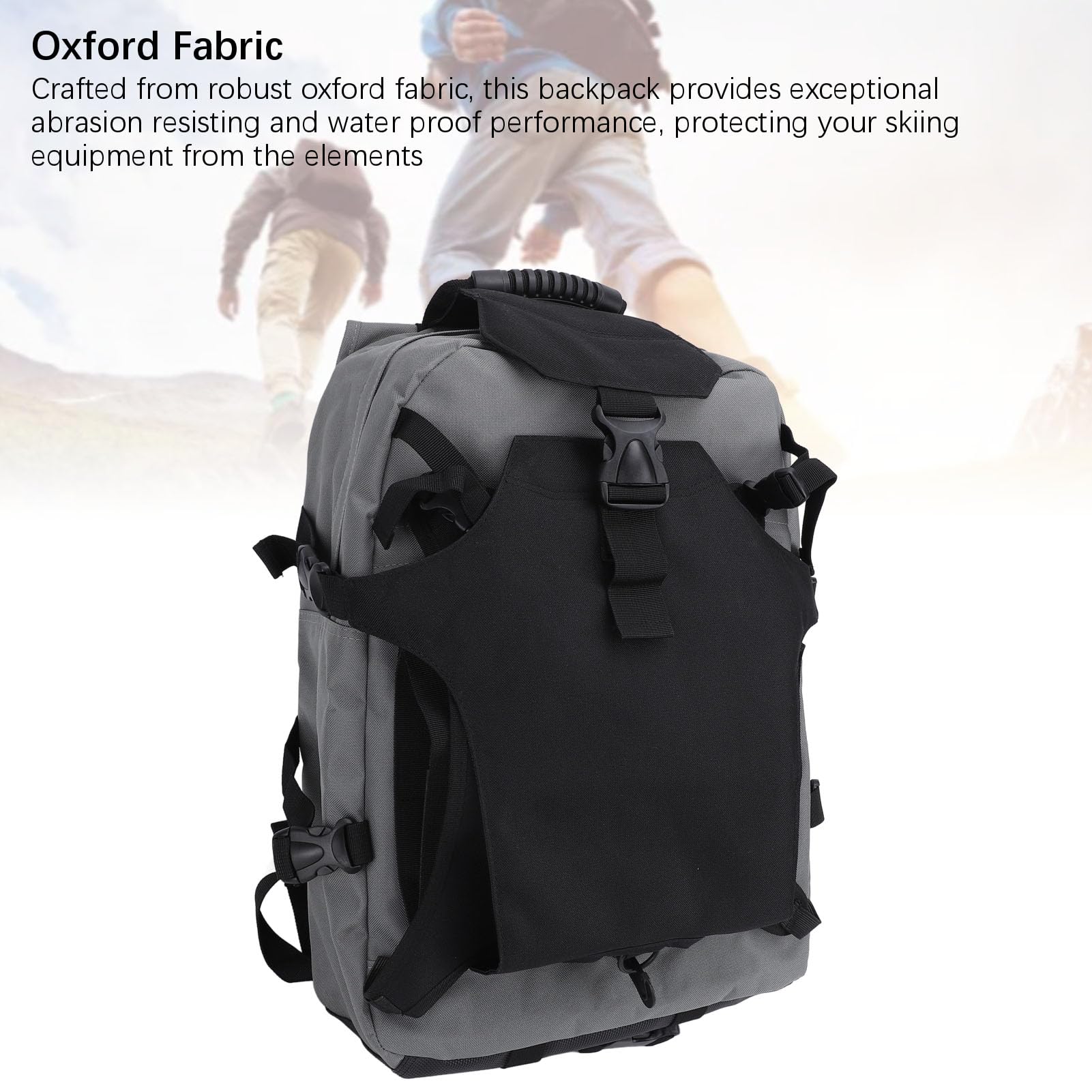 Sac à Chaussures de Ski 30L, Sac à Dos étanche Polyvalent pour Le Ski, Le Camping, Le Cyclisme, Les Voyages en Plein Air
