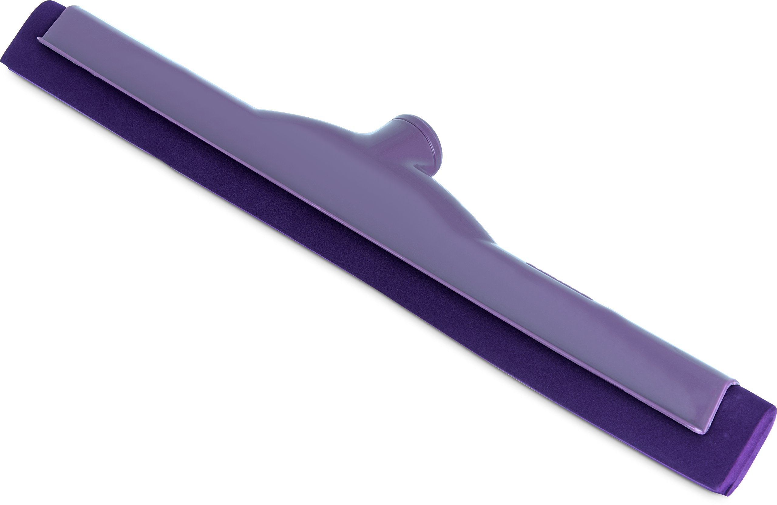 Carlisle 4156768 Sparta Spectrum Hygienic Floor Squeegee, Purple (Each)