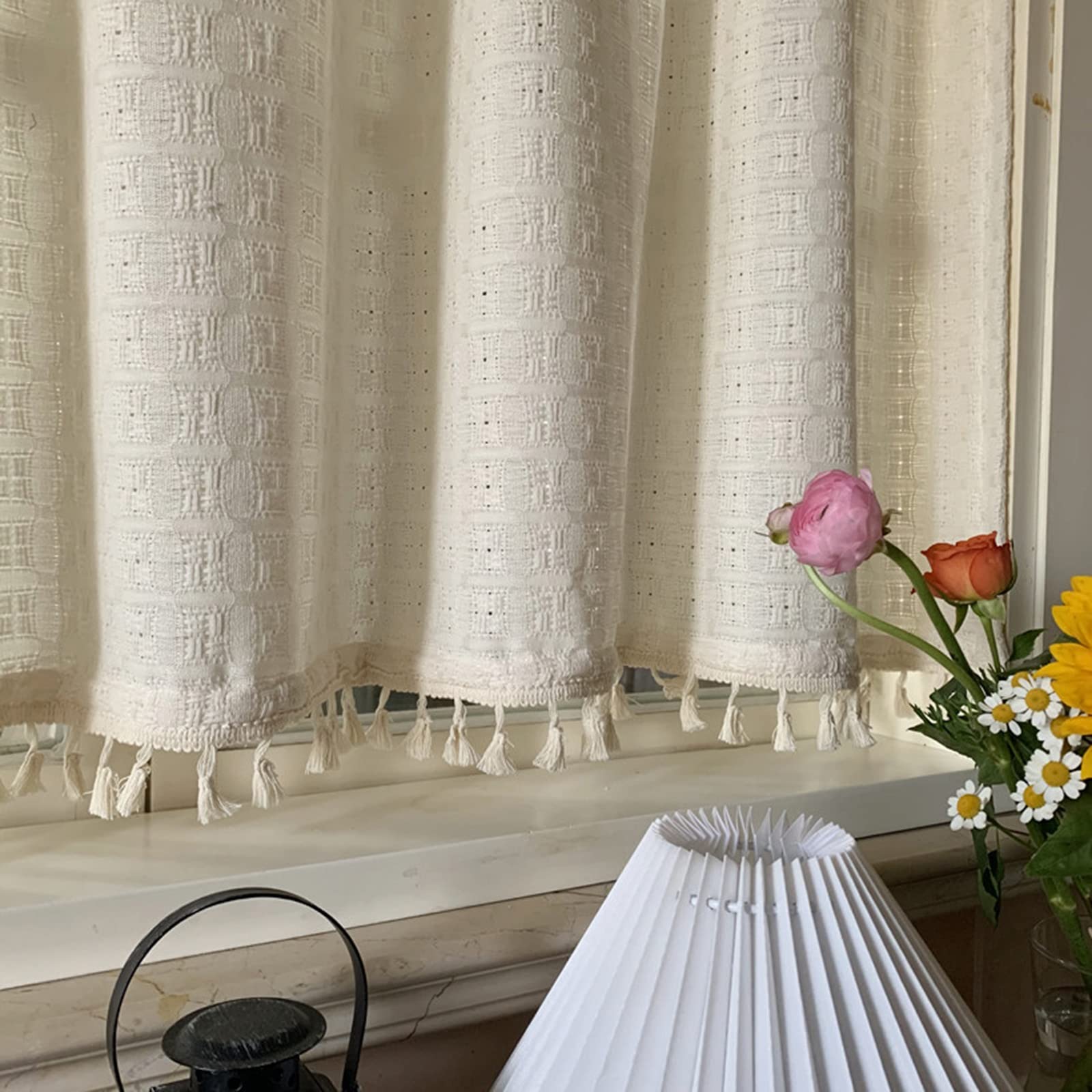 Amazon｜おしゃれ 北欧風 出窓用カーテン、短い カーテン・ブラインド