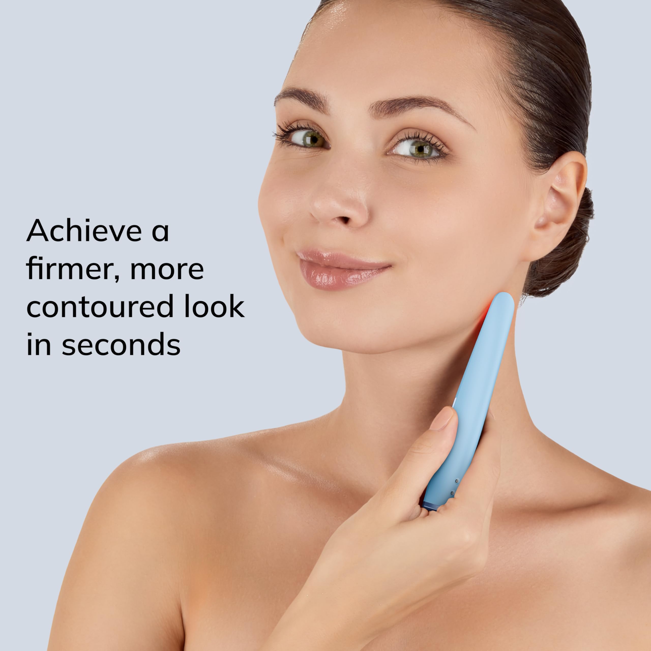 GESKE Skin Firming Wand | 7 in 1 | Anti-età | Lifting a microcorrente | Strumento di skincare | Rimozione rughe per una pelle soda e giovane | Rassodante viso | Red LED Light Technology