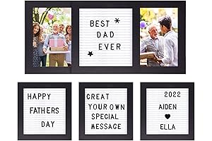 Personalized Father's Day Picture Frame - A Cherished Gift for Dad