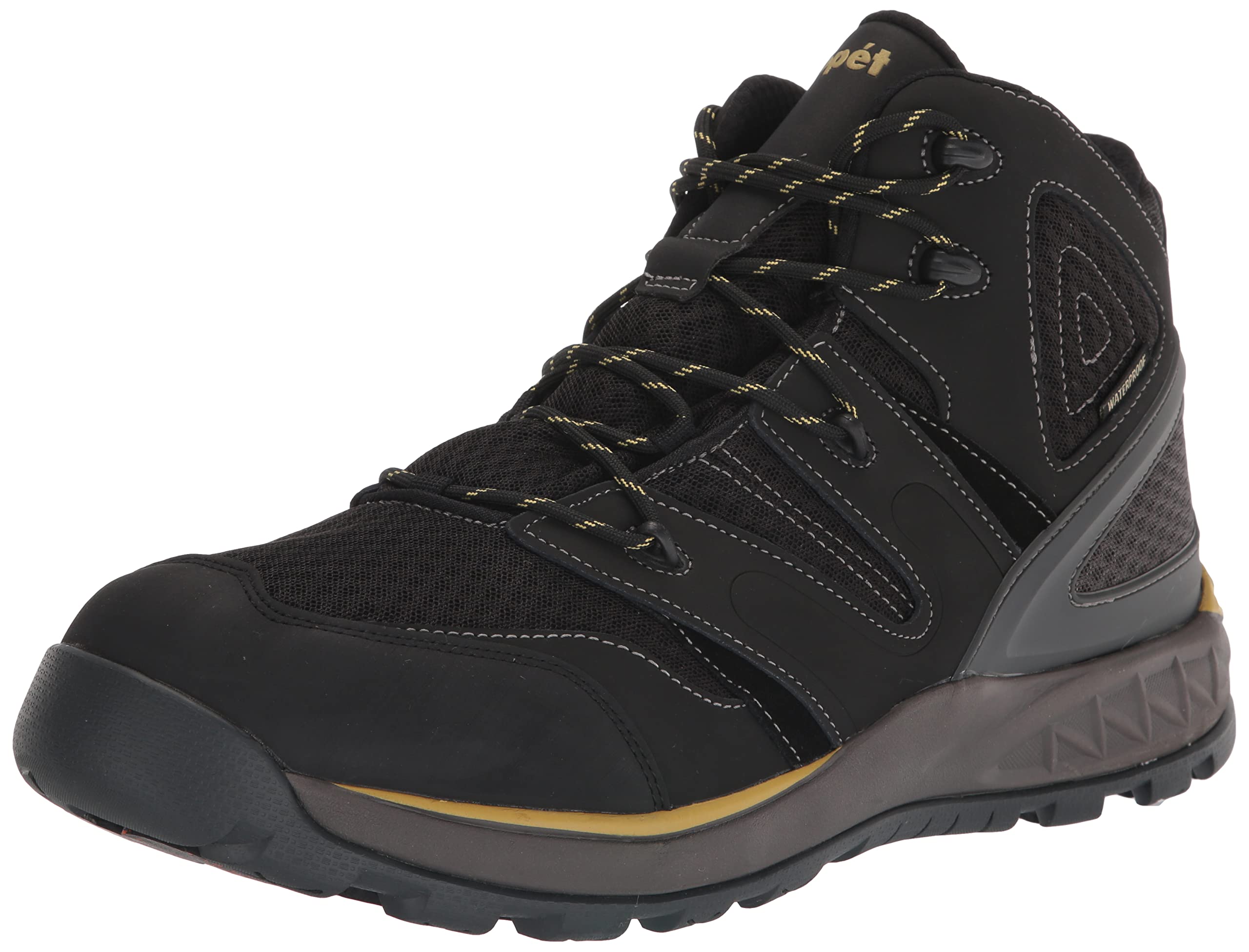 Propet Mens Veymont Round Toe Hiking Hiking Casual Boots Ankle - Grey