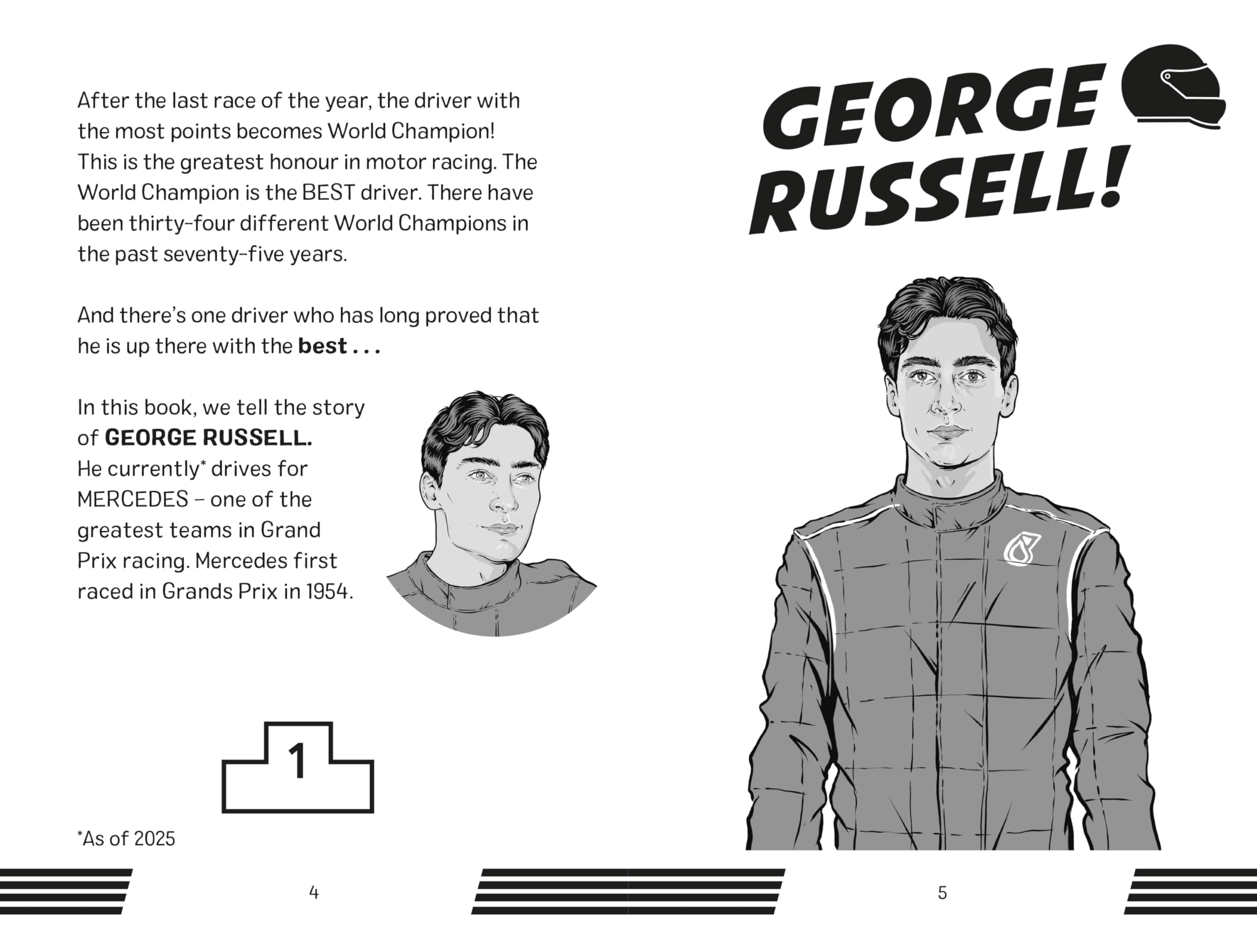 Racing Legends: George Russell : 101 Facts about Formula One: 8