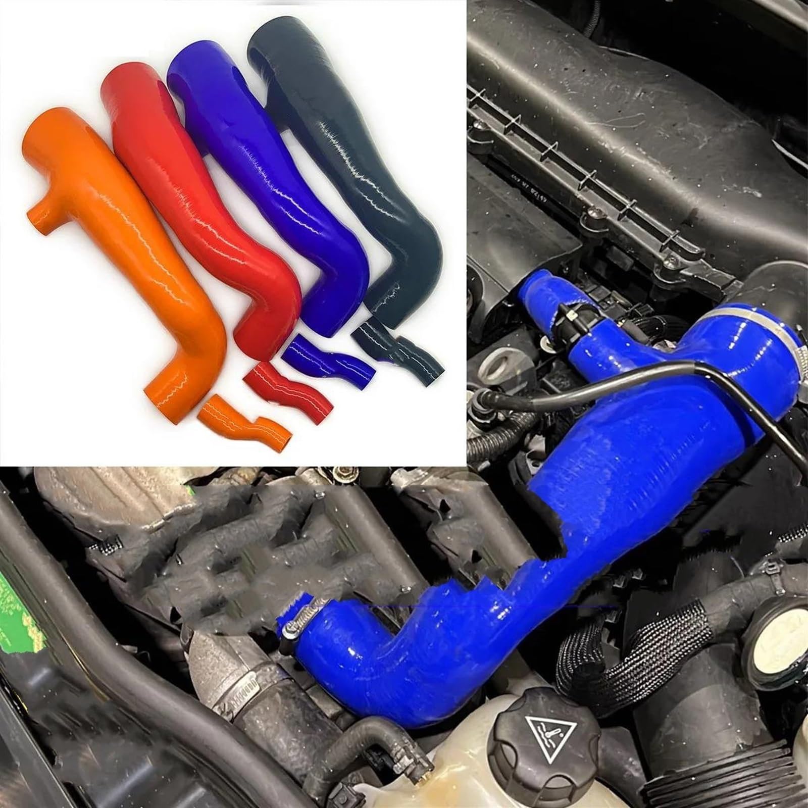 Forgeシリコンホース ミニR56 N14エンジン車 インテークパイプ レーシングシリコン吸気ホース ミニ クーパーS